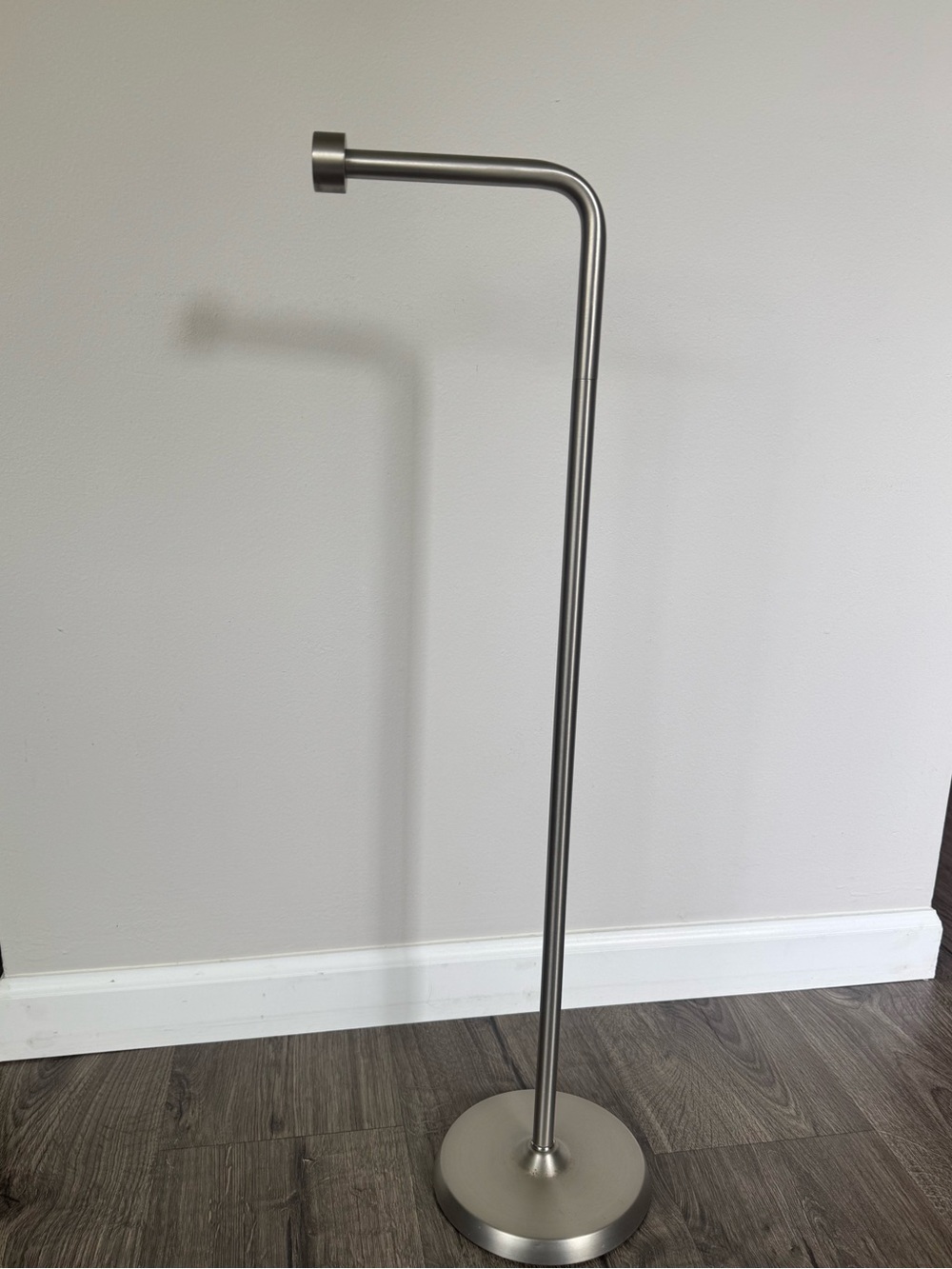 Silver Toilet Paper Stand